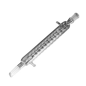 Condensers, Graham with drip tip, IC joint made of low expansion 3.3 borosilicate glass