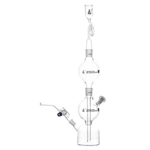 Gas Generator, Kipps, I/C joint, made of low borosilicate glaas