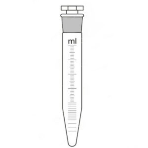 Tubes, Centrifuge, graduated with I/C stopper, made of low expansion 3.3 borosilicate glass