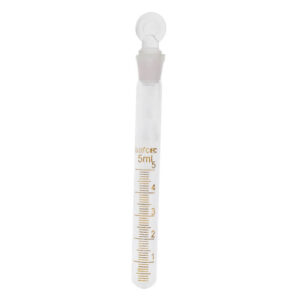 Tubes, test, graduated, I/C stopper, made of low expansion 3.3 borosilicate glass