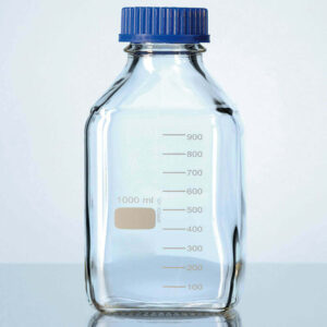 Tubes,m culture, round bottom screw, Teflon wad, made of low expansion 3.3 borosilicate glass
