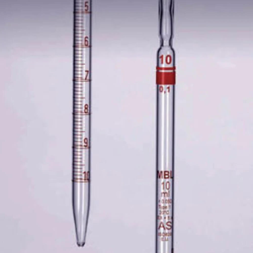 Pipets, Graduated, Colour Coded, complete delivery, amber colour graduation, Class 'A' (with certificate) - Image 3