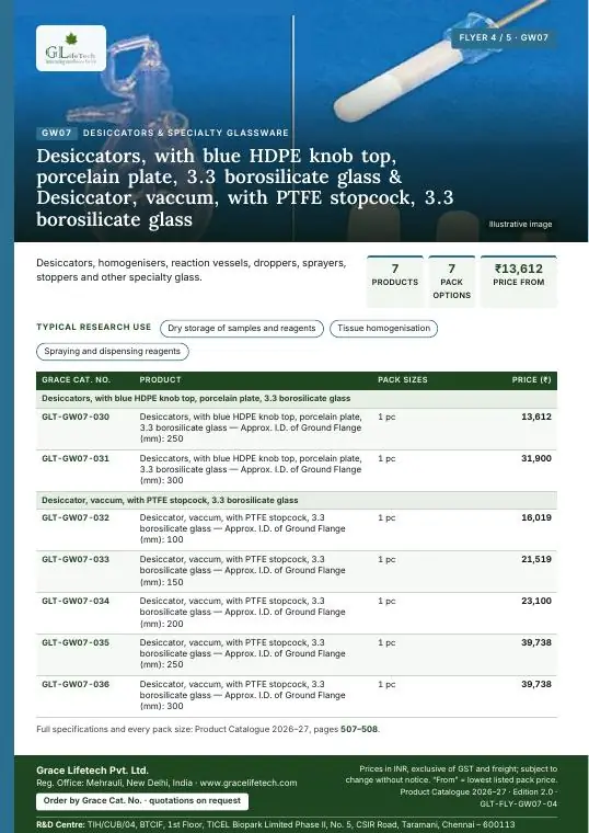 Desiccators & Specialty Glassware — flyer 4 of 5