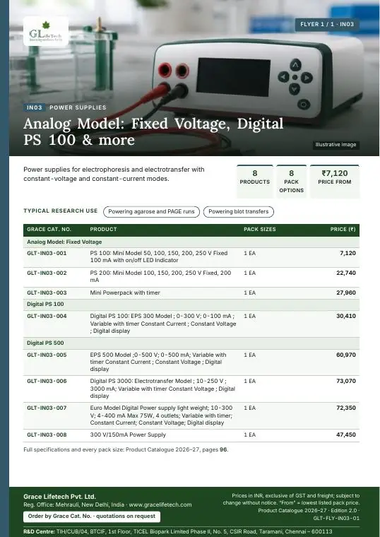 Power Supplies flyer