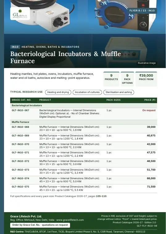 Heating, Ovens, Baths & Incubators — flyer 8 of 13
