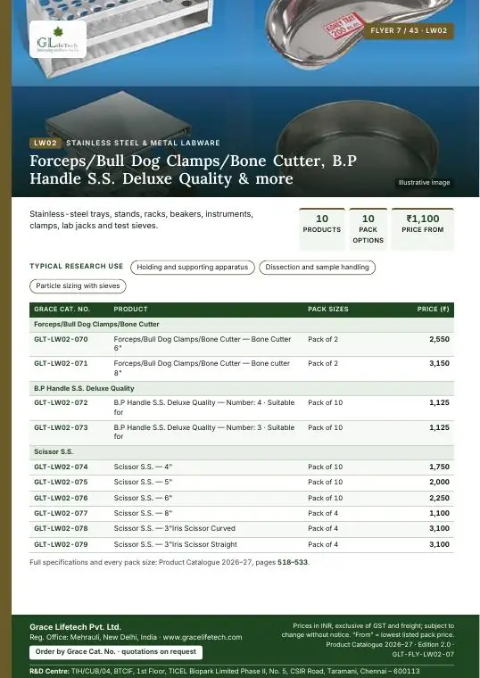 Stainless Steel & Metal Labware — flyer 7 of 43