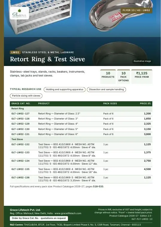 Stainless Steel & Metal Labware — flyer 13 of 43