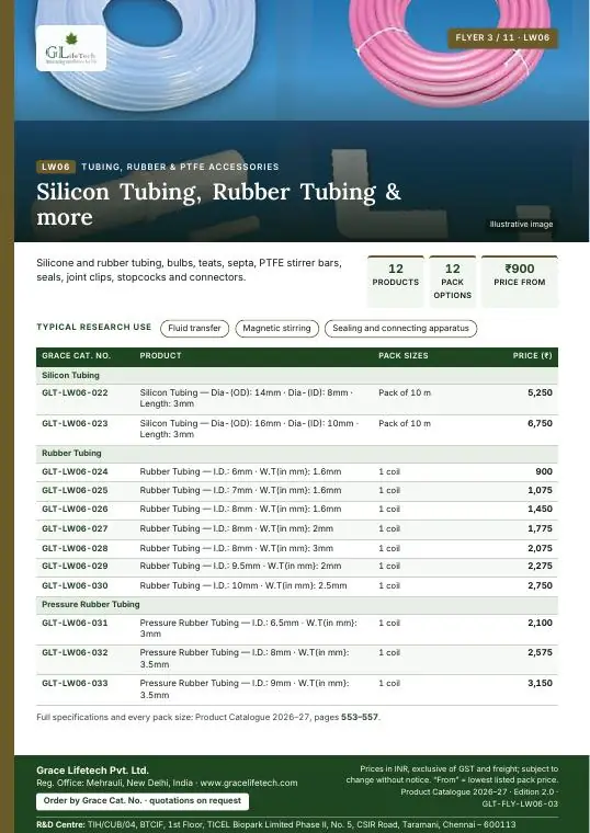 Tubing, Rubber & PTFE Accessories — flyer 3 of 11