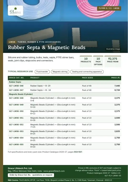 Tubing, Rubber & PTFE Accessories — flyer 5 of 11
