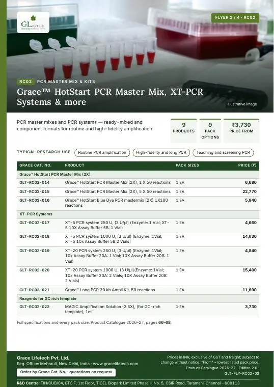 PCR Master Mix & Kits — flyer 2 of 4