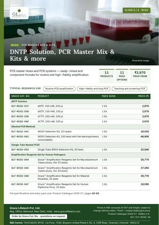 PCR Master Mix & Kits — flyer 4 of 4