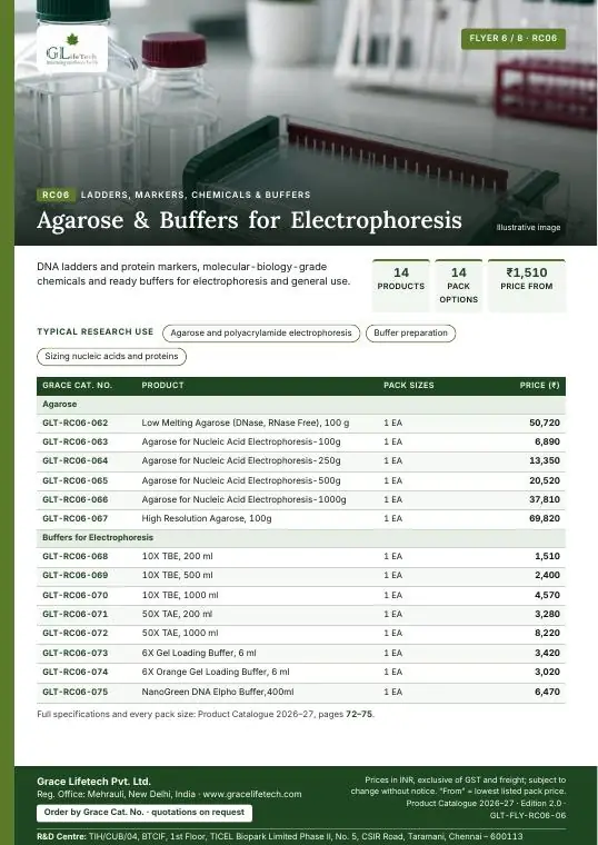 Ladders, Markers, Chemicals & Buffers — flyer 6 of 8
