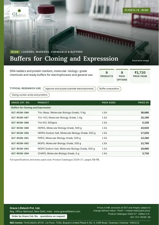 Ladders, Markers, Chemicals & Buffers — flyer 8 of 8