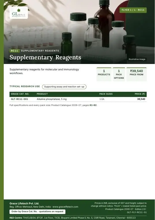 Supplementary Reagents flyer